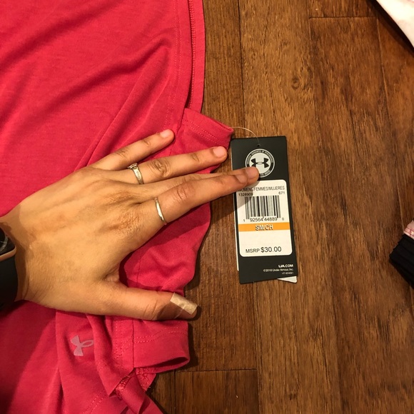 Under Armour pink workout tank top - Picture 2 of 3